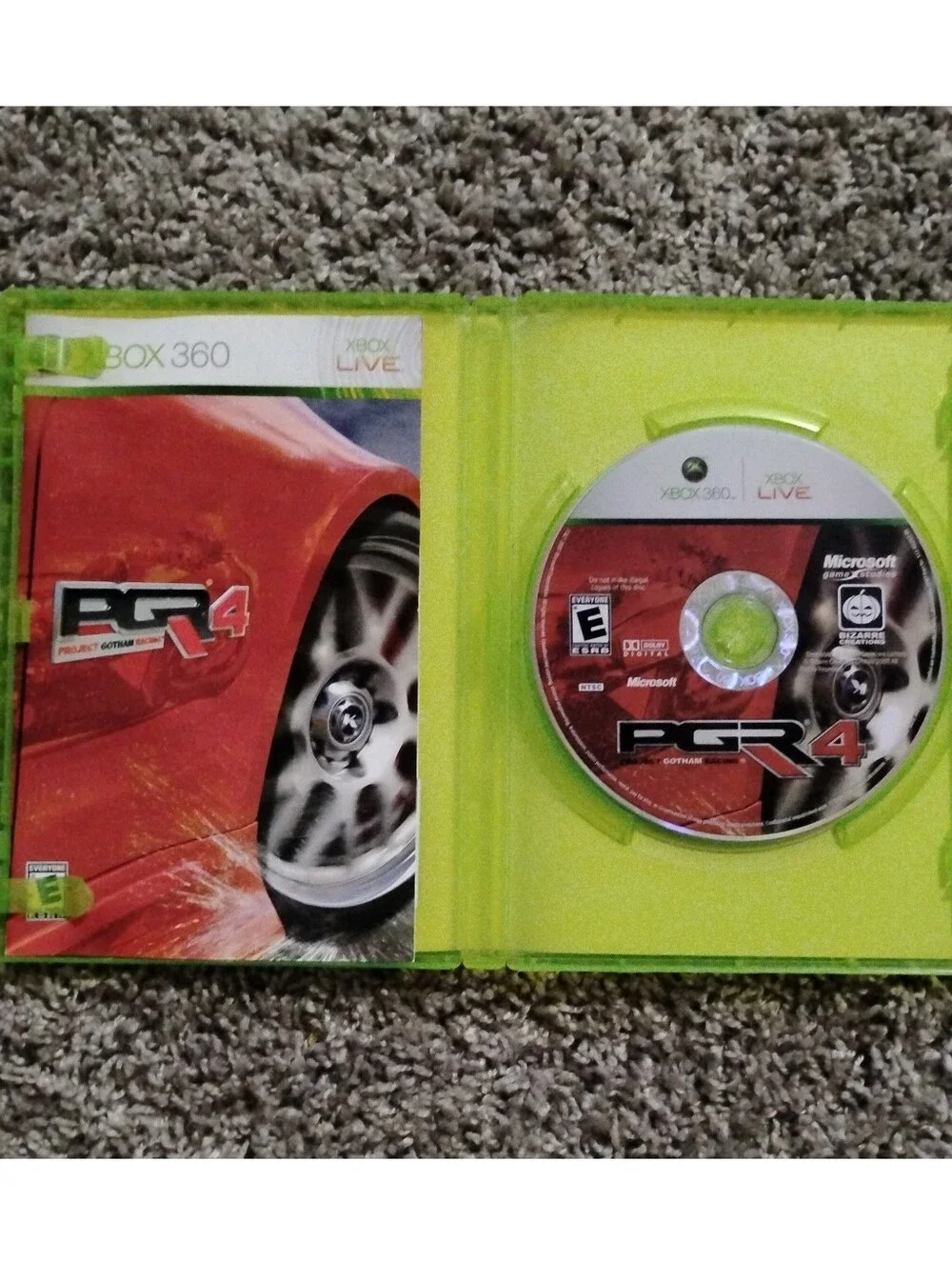 Project Gotham Racing 4 (PGR4) - Xbox 360 (Complete CIB w/ Manual)